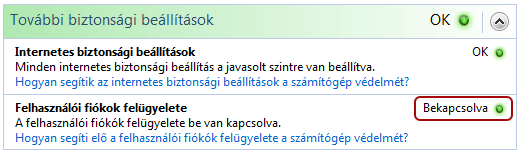 UAC on